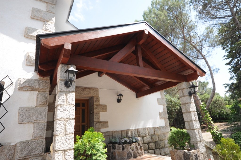 Porches de madera y cenadores