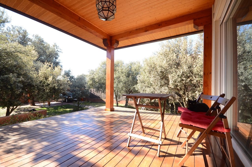Porches de madera y cenadores de alta gama