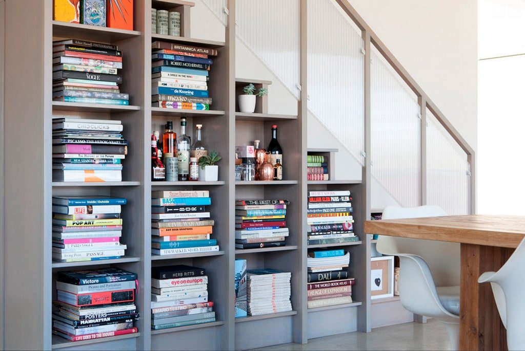 Ideas para aprovechar el espacio del bajo escalera canexel Ideas Escalera Estanteria
