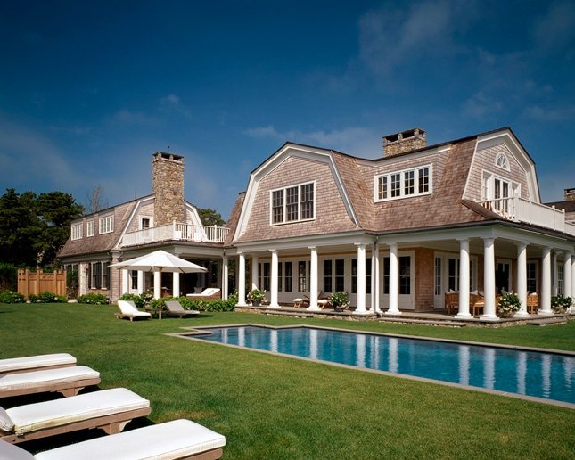 Imagen de Espectácular casa de estructura de madera estilo Hamptons en Canexel piscina casa de lujo witchwood
