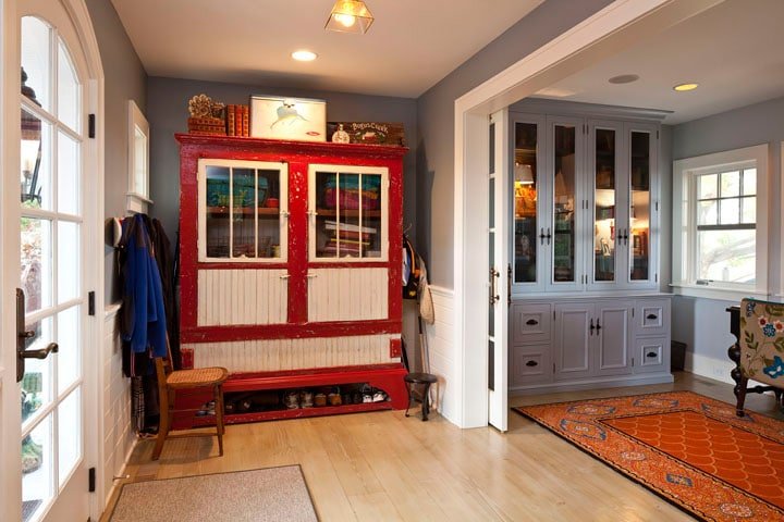 Imagen de Encantadora casa de campo en Minnesota en Canexel recibidor casa de madera