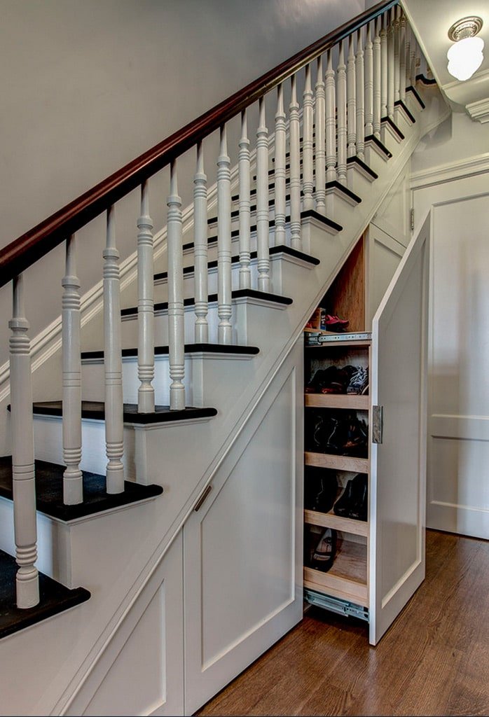 Imagen de Ideas para aprovechar el espacio bajo la escalera en Canexel zapatero bajo escalera