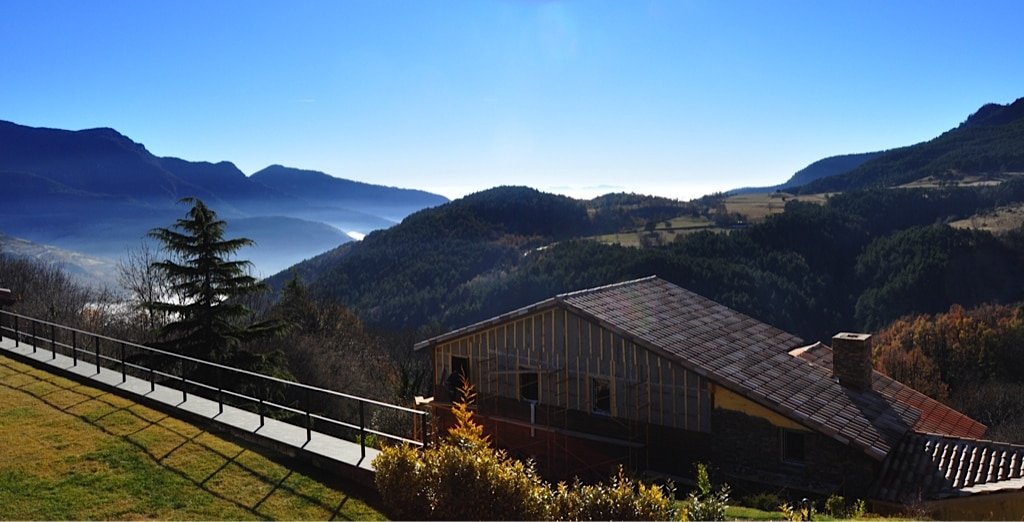 Imagen de Casa de madera en Campellas, el proceso constructivo en Canexel Campelles Valle