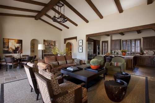 Imagen de Ideas para combinar el salón y el comedor en Canexel casa diseno combo salon buhardilla