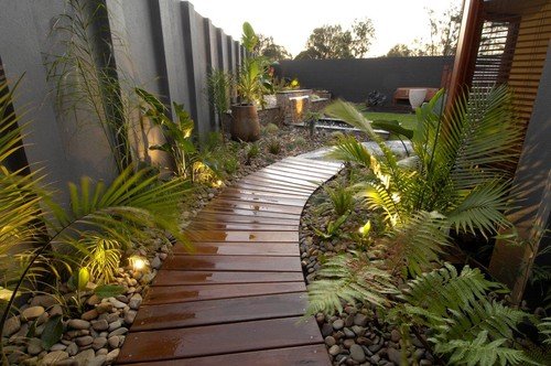 Imagen de El jardín de tus sueños para la casa de tus sueños en Canexel jardin helechos camino