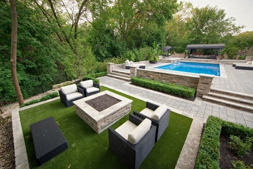 Imagen de El jardín de tus sueños para la casa de tus sueños en Canexel jardin moderno piscina