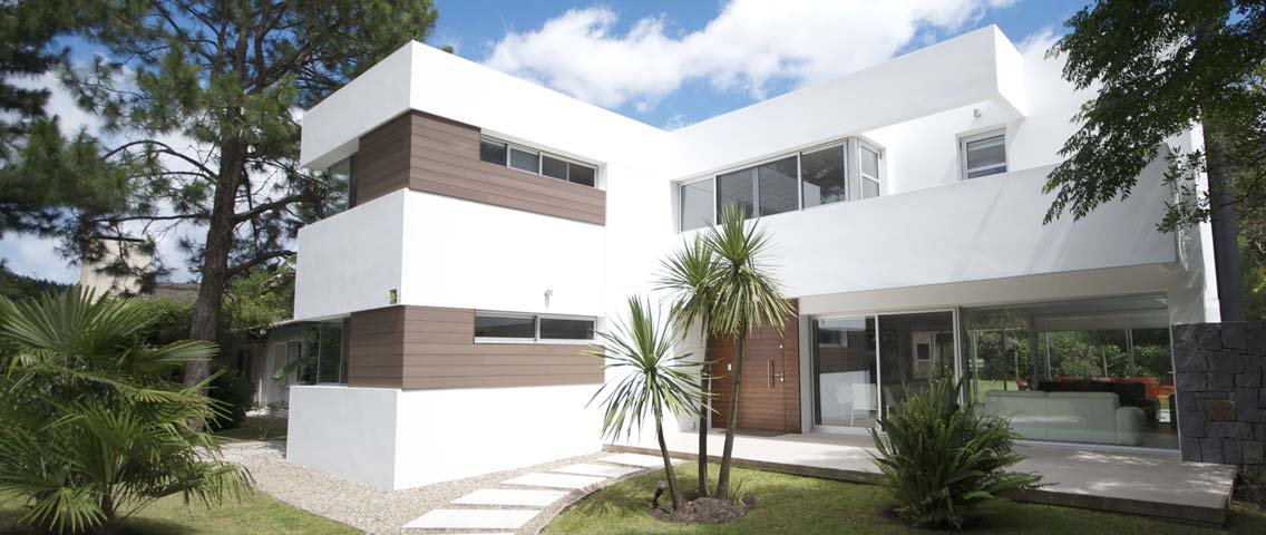 Imagen de Lo que define una casa moderna en Canexel casa de madera moderna
