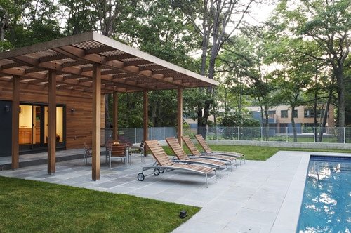 Imagen de Pérgolas, la solución clásica para exteriores en Canexel Pérgola Piscina
