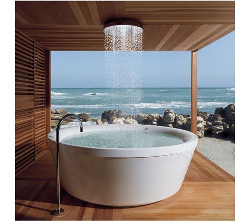 Imagen de Cuartos de baño abiertos, amplitud máxima en Canexel Baño playa