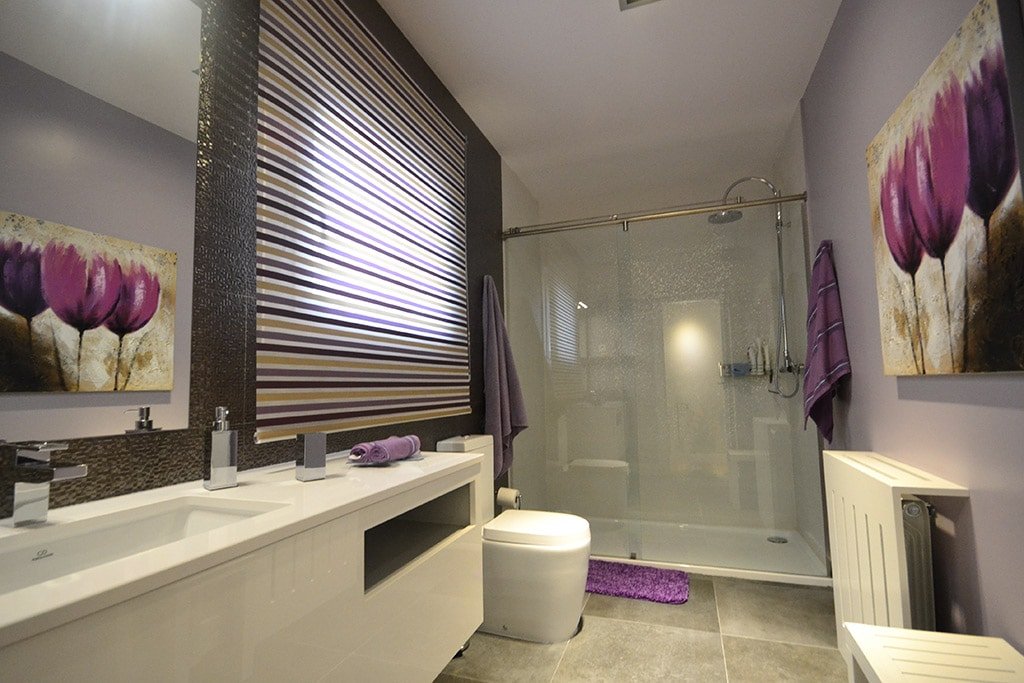 Imagen de Cuartos de baño pequeños, la solución al espacio en Canexel ducha de obra en baño pequeño