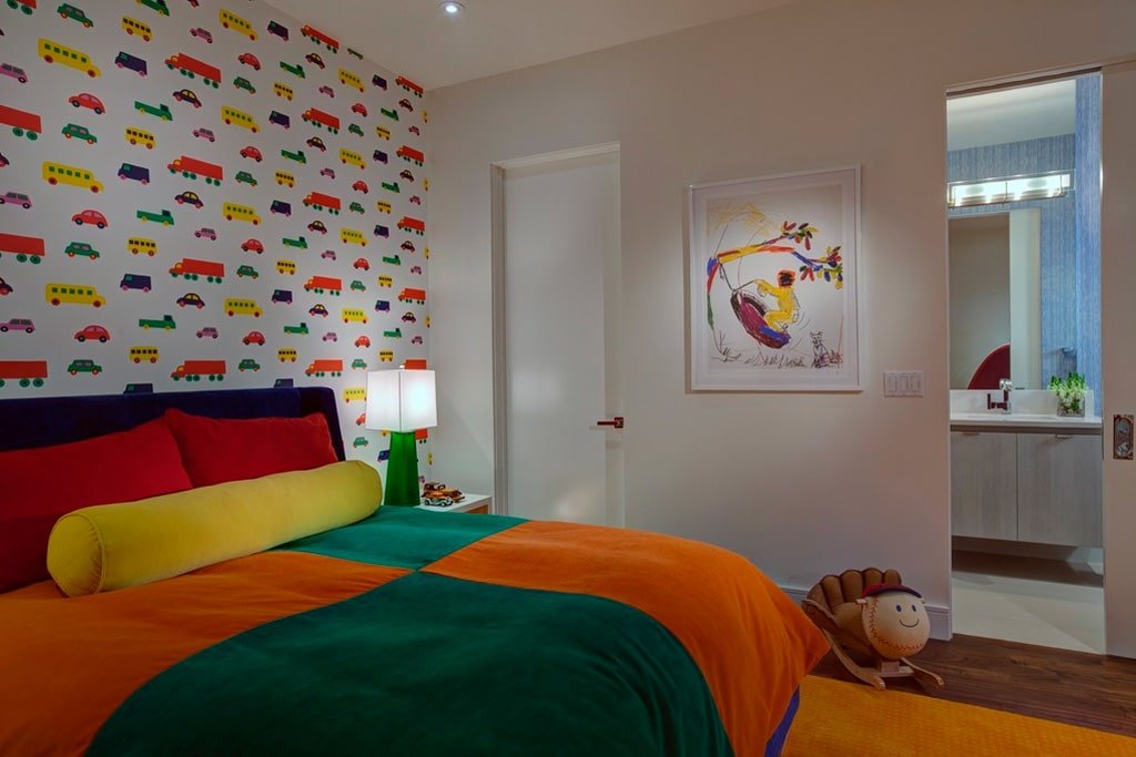 Imagen de Casa moderna de lujo en Orlando en Canexel dormitorio infantil