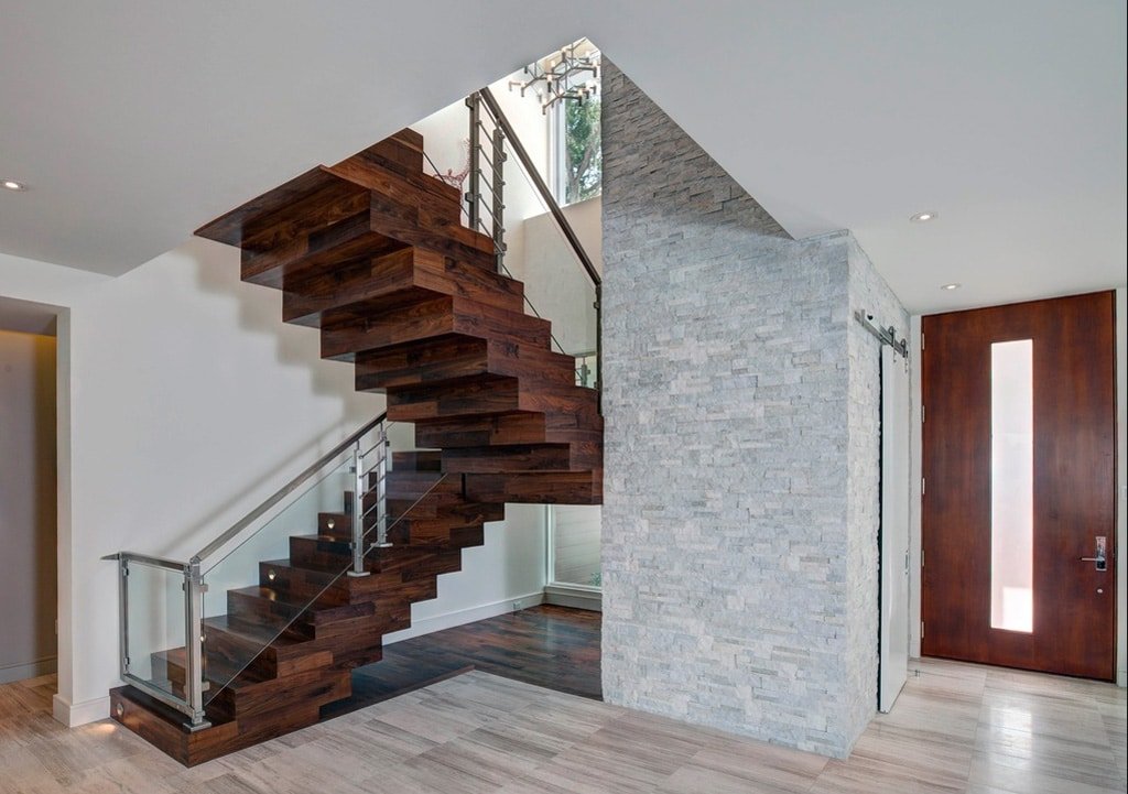 Imagen de Casa moderna de lujo en Orlando en Canexel hall y escalera