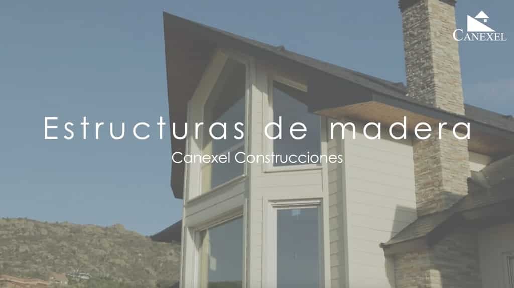 estructura de casas de madera