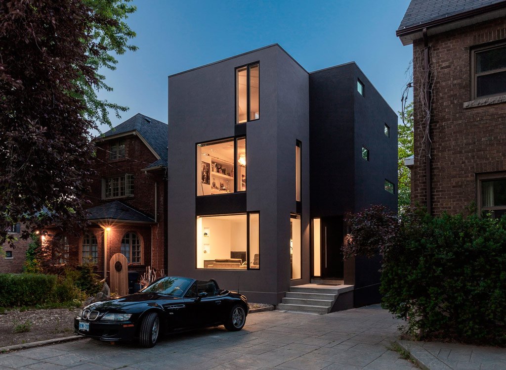 Imagen de Casas de color negro, la nueva tendencia en Canexel casa moderna negra
