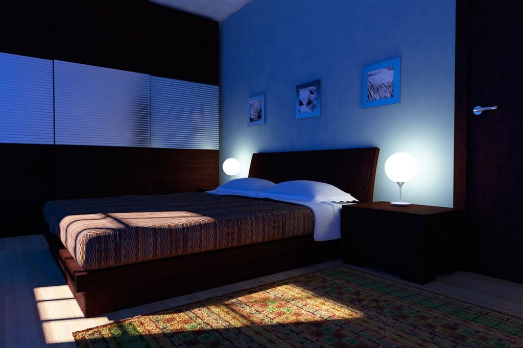 Imagen de Ideas para la decoración de dormitorios en Canexel dormitorio con iluminación suave