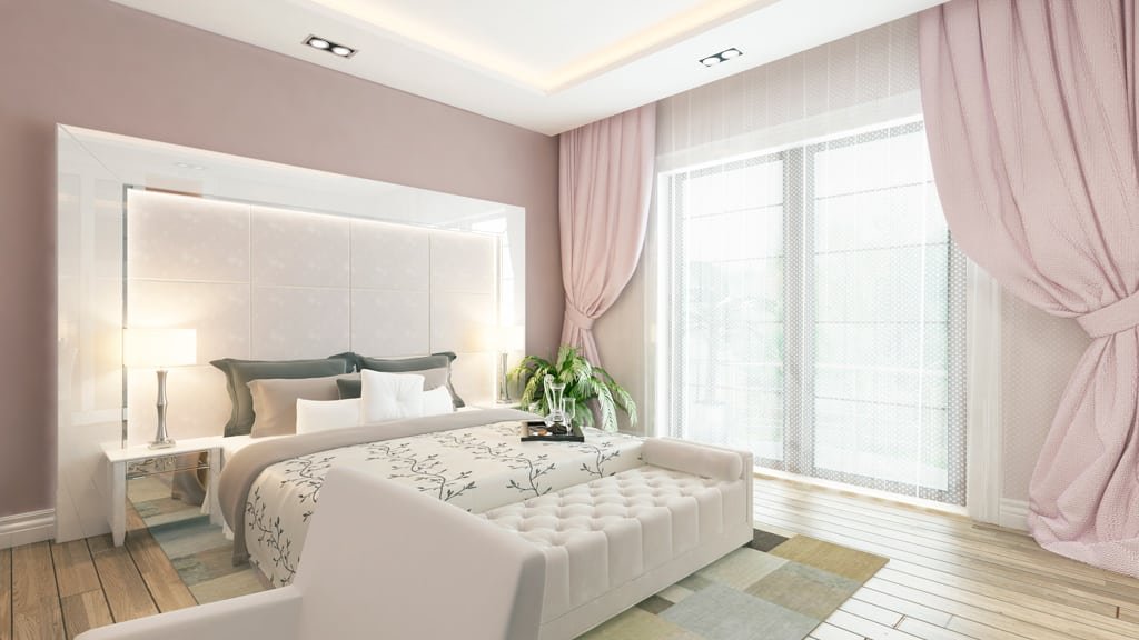 Imagen de Ideas para la decoración de dormitorios en Canexel dormitorio con puertas francesas