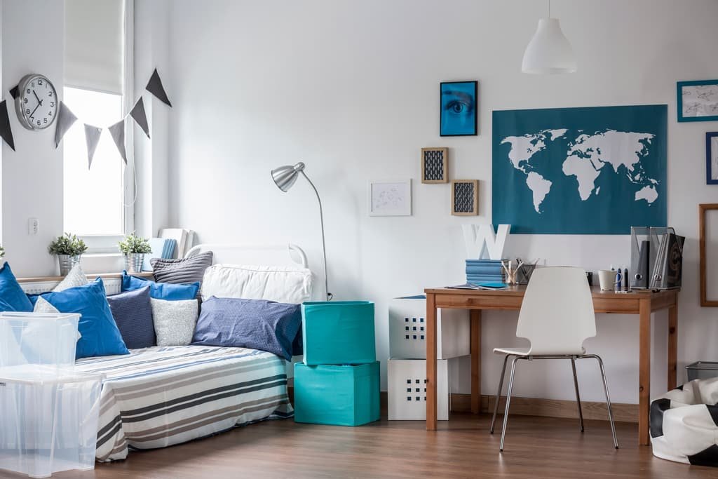 Imagen de Ideas para la decoración de dormitorios en Canexel dormitorio infantil mesa